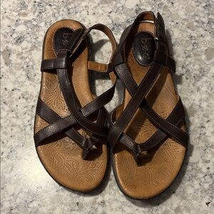 BOC Strappy Brown Sandals. Women’s Sz 8.